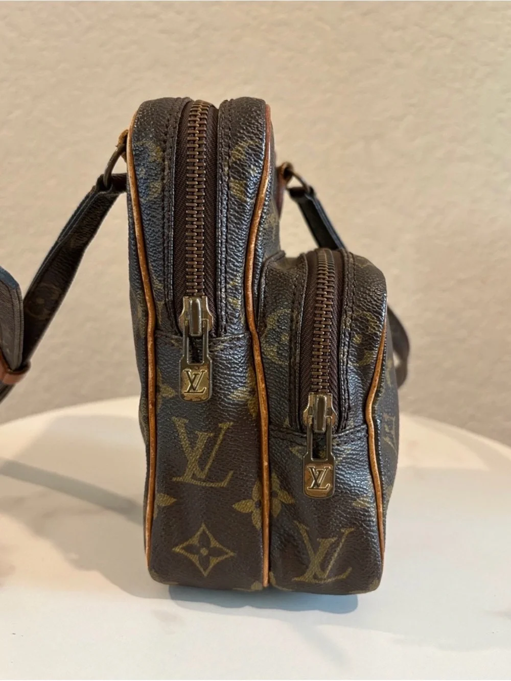 Louis Vuitton 872TH Mini Amazon Brown Monogram LV Shoulder Bag